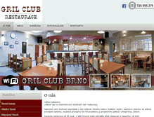 Tablet Screenshot of grilclubpalenice.cz